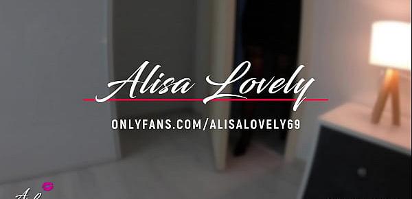  Depraved Slut in Stockings Arrives on Call to Suck Cock and Swallow Cum POV - Alisa Lovely